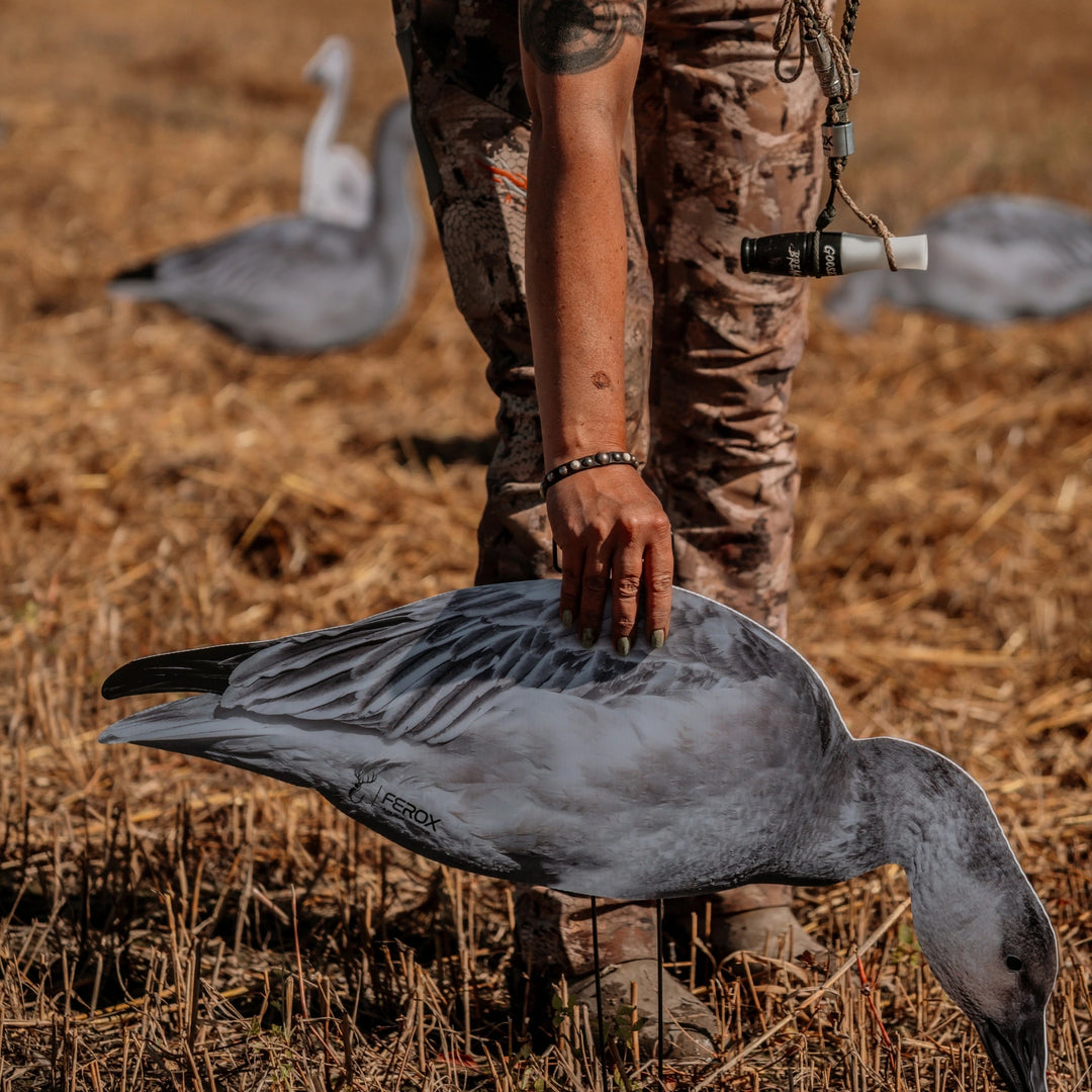 Juveniles Snow Goose Silhouette Decoys