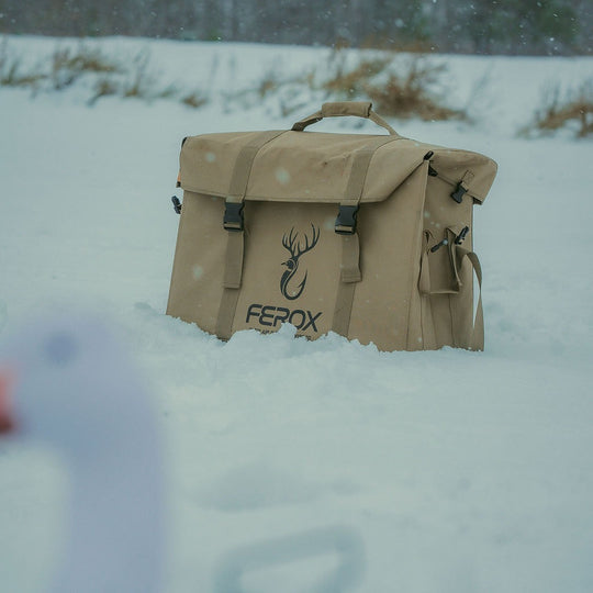 Classic Khaki Silhouette Decoy Bag