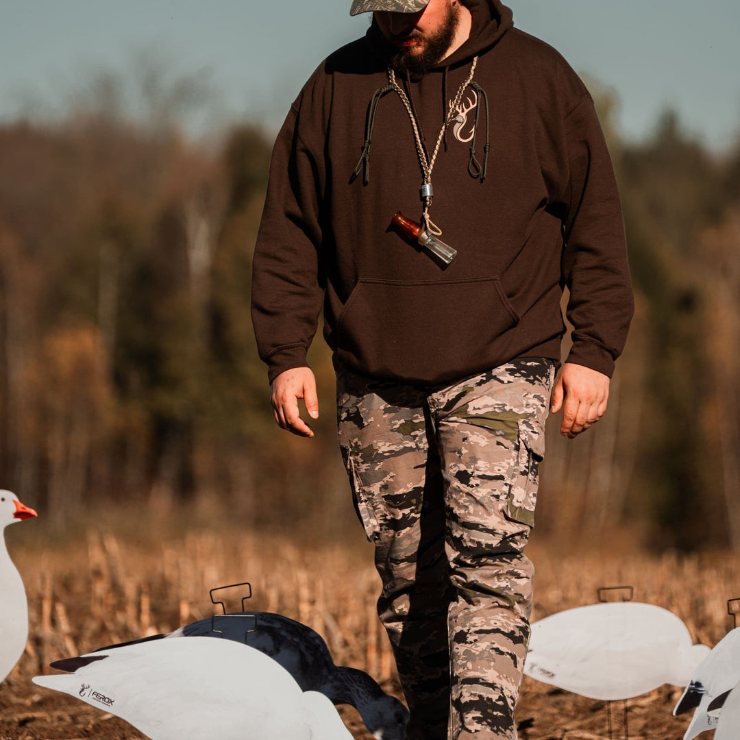 Fully Flocked Snow Goose Silhouette Decoys